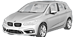 BMW F45 C3129 Fault Code